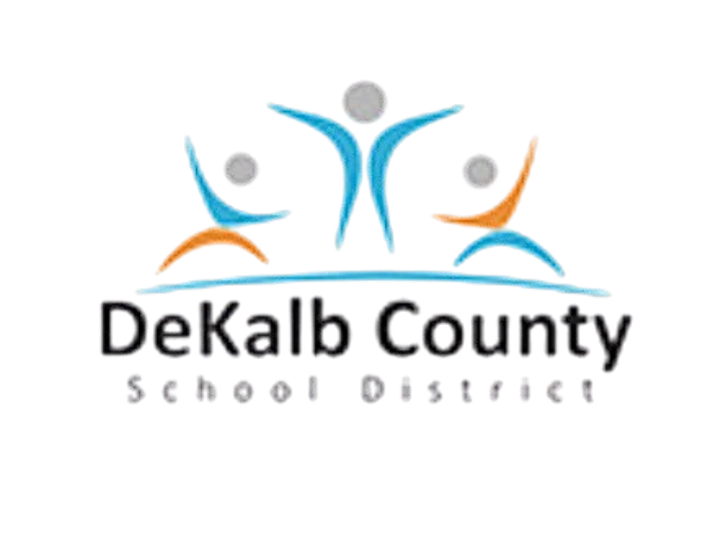 Logo for the DeKalb school district