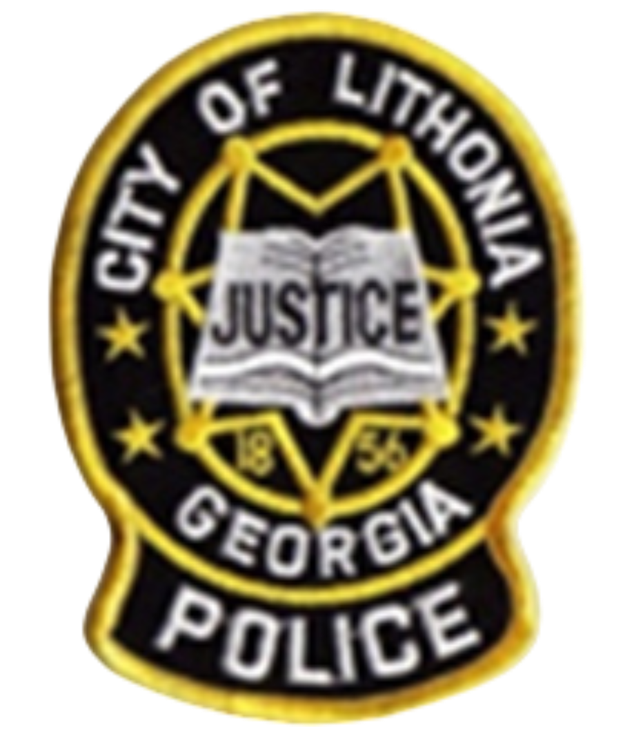 Logo for Lithonia police department
